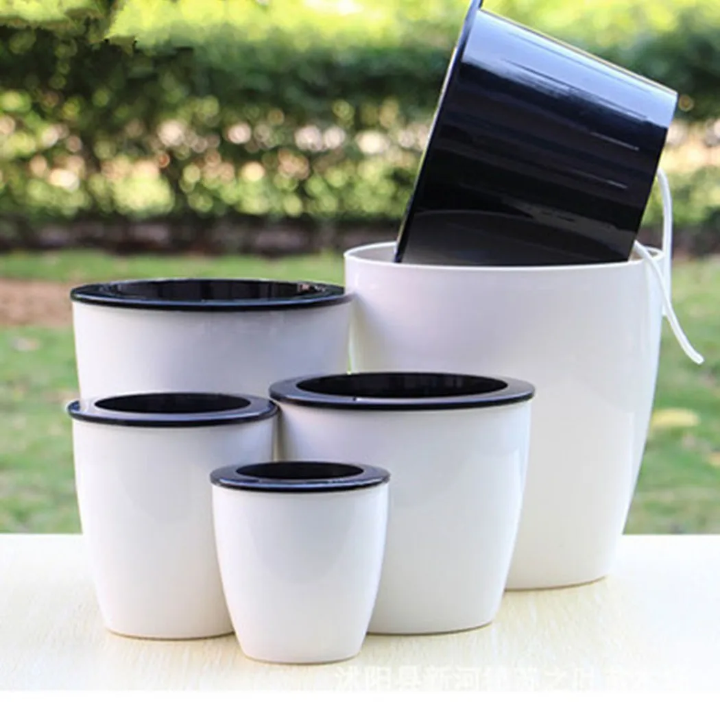 Self Watering Insert - Tembel saksı kendinden sulama bitki saksı