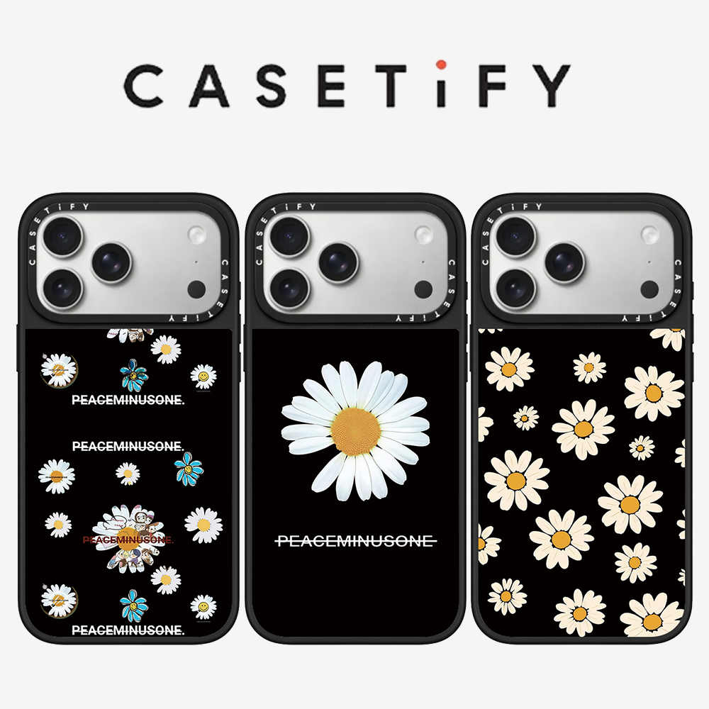 Peat Pellet Tray - CASETiFY PEACEMINUSONE Daisy Serisi Telefon Kılıfı