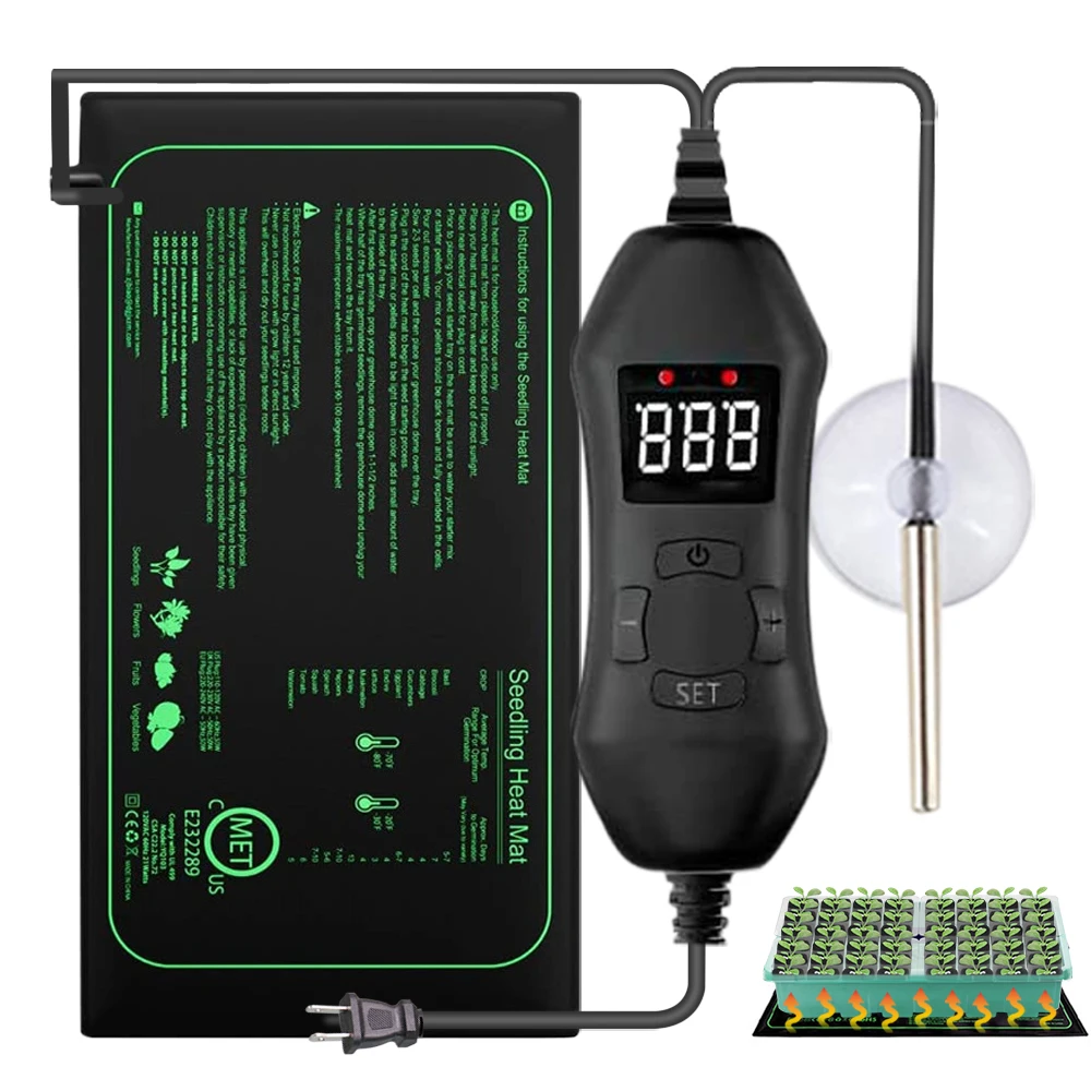 50 W AB-ABD/İNGILTERE/AU Ayarl - Heat Mat Seedling incelemesi ve fiyatı